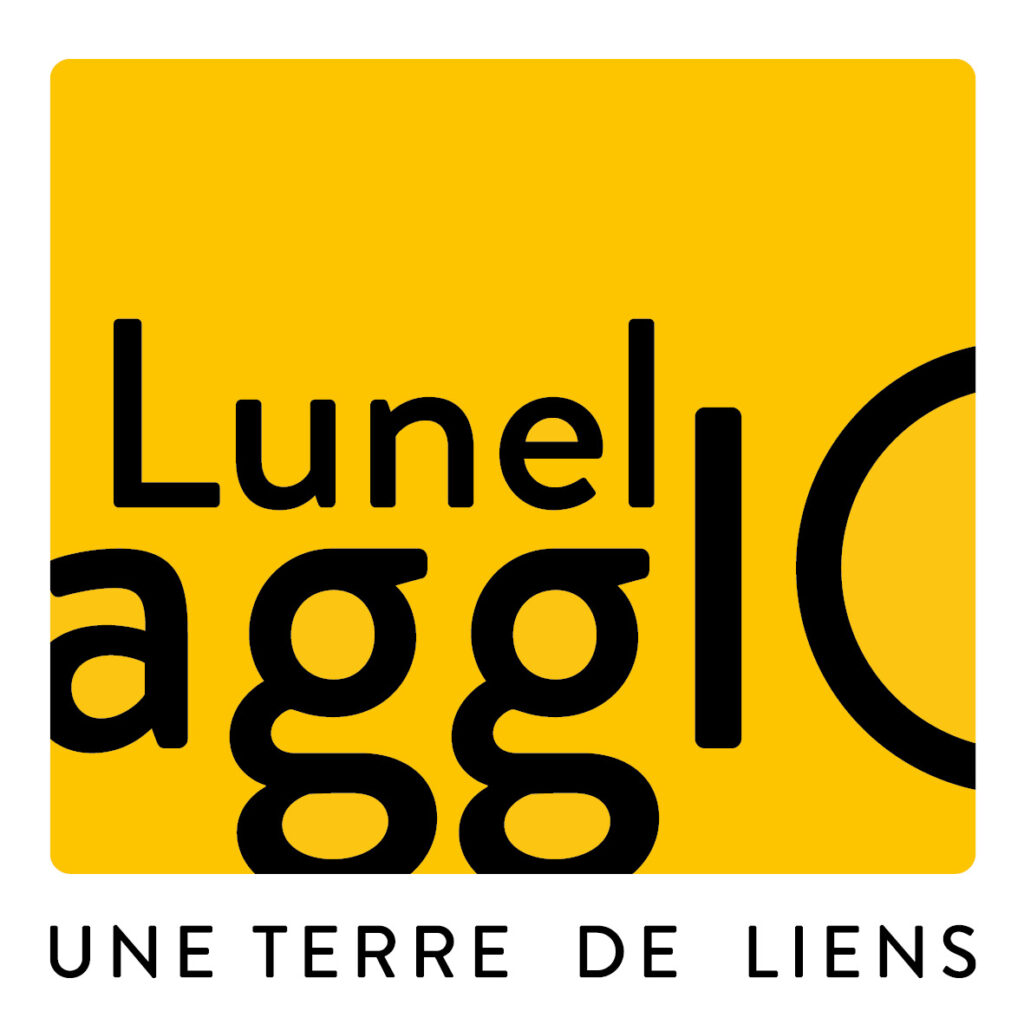 logo lunel agglo jaune